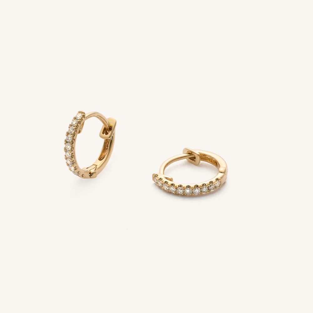 Beads By Tara 14K Diamond Stella Earrings